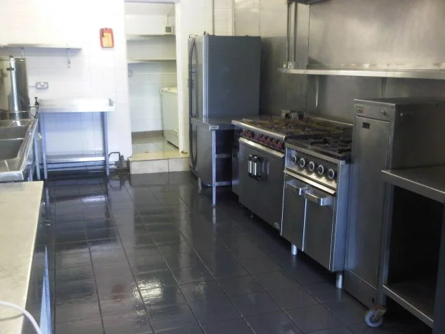 Cleaned Commercial Kitchen